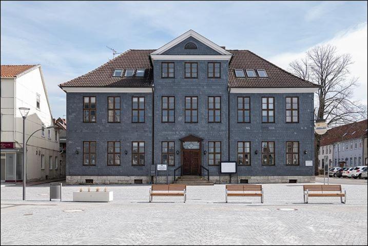 Ferienwohnung Till Eulenspiegel Schoppenstedt Bagian luar foto