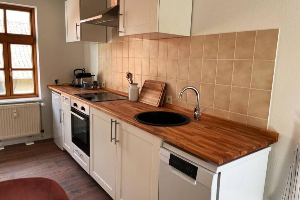 Ferienwohnung Till Eulenspiegel Schoppenstedt Bagian luar foto